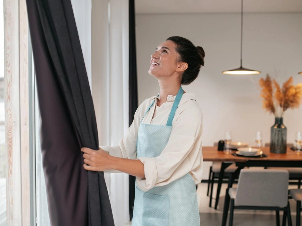 Affordable curtain cleaning services