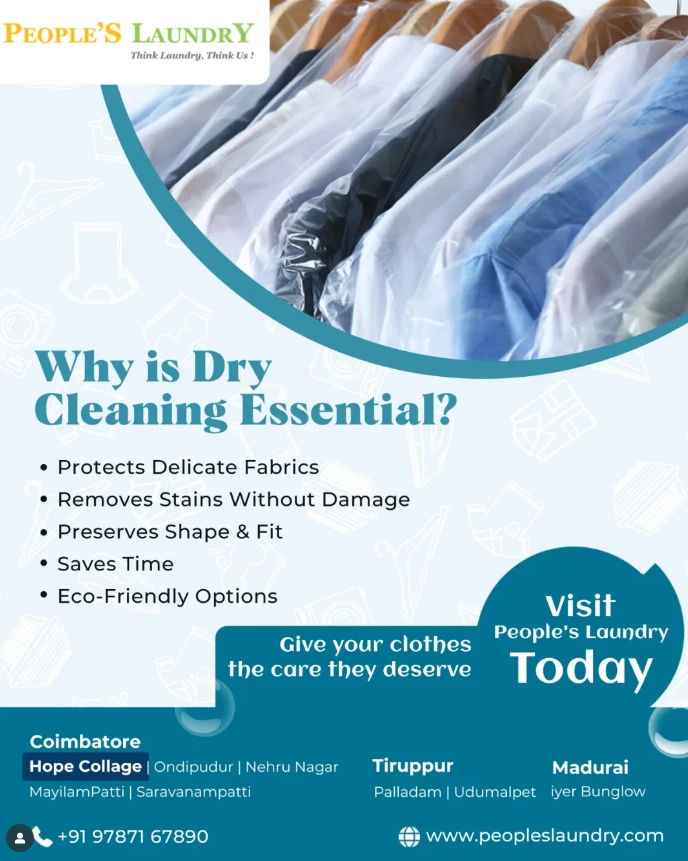 Saree dry cleaning Coimbatore
